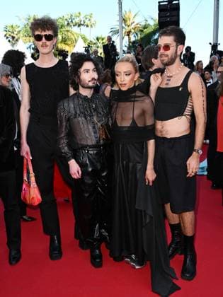 **Cannes, 77th Cannes Film Festival 2024, Eighth evening - red carpet of the film Marcello Mio Cannes, 77th Cannes Film Festival 2024, Eighth evening - red carpet of the film Marcello mio In the photo: Bilal Hassani Cannes France  Copyright: xIPA ABACAx