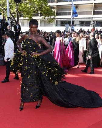 Cannes, France: Cannes, 77th Cannes Film Festival 2024, Red carpet film Marcello mio In the photo: Leomie Anderson Cannes France  - ZUMAp169 20240521_zea_p169_1760 Copyright: xAlbertoxTerenghix
