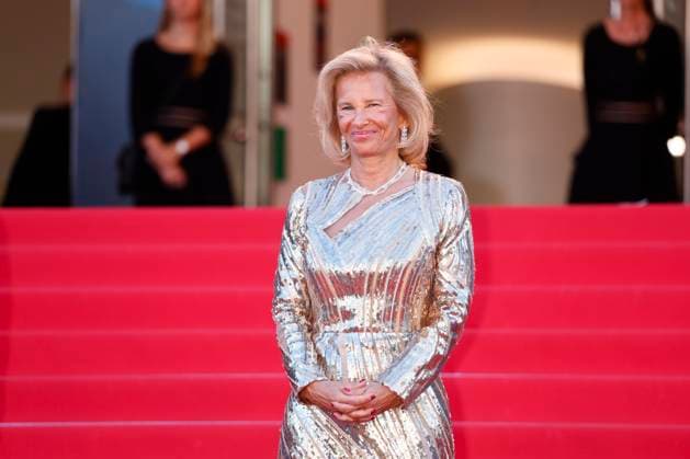 May 21, 2024: Iris Knobloch attends the red carpet premiere of Marcello Mio during the 77th Cannes Film Festival at Palais des Festivals in Cannes, France, on 21 May 2024. Photo: - ZUMAm179 20240521_zep_m179_084 Copyright: xAlecxMichaelx