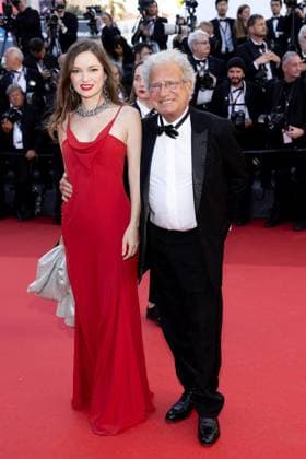 M MontÃ e des marches du film Â Marcello Mio Â lors du 77eme Festival International du Film de Cannes Elena Siberia, Laurent Dassault MontÃ e des marches du film Â Marcello Mio Â lors du 77eme Festival International du Film de Cannes, au Palais des Festivals Ã Cannes Le 21 mai 2024 Jacovides Moreau Bestimage Red carpet of the movie Â Marcello Mio Â during the 77th Cannes International Film Festival at the Palais des Festivals in Cannes, France On may 21th 2024 Cannes France  Copyright: xJACOVIDES-MOREAUx xBESTIMAGExJACOVIDES-MOREAUx xBESTIMAGEx