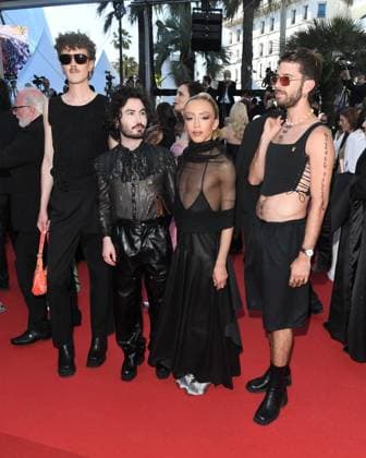 Cannes, France: Cannes, 77th Cannes Film Festival 2024, Red carpet film Marcello mio In the photo: Bilal Hassani Cannes France  - ZUMAp169 20240521_zea_p169_1808 Copyright: xAlbertoxTerenghix