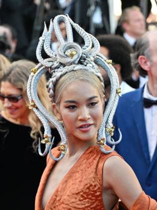 **Cannes, 77th Cannes Film Festival 2024, Eighth evening - red carpet of the film Marcello Mio Cannes, 77th Cannes Film Festival 2024, Eighth evening - Red carpet film Marcello Mio - In the photo: Guest Cannes France  Copyright: xIPA ABACAx