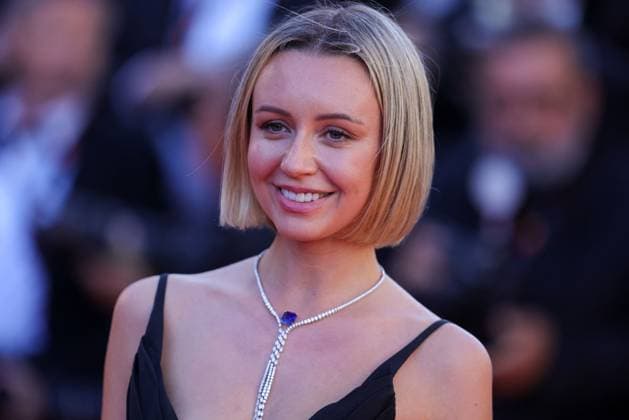 Cannes - Marcello Mio Red Carpet Nataly Osmann attends the Marcello Mio Red Carpet at the 77th annual Cannes Film Festival at Palais des Festivals on May 21, 2024 in Cannes, France. Photo by ShootPix ABACAPRESS.COM. Cannes France  Copyright: xShootPix ABACAx