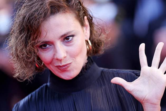 Cannes - Marcello Mio Red Carpet Jasmine Trinca attend the Marcello Mio Red Carpet at the 77th annual Cannes Film Festival at Palais des Festivals on May 21, 2024 in Cannes, France. Photo by ShootPix ABACAPRESS.COM. Cannes France  Copyright: xShootPix ABACAx