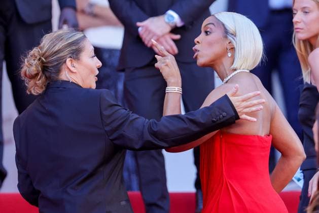 Cannes - Marcello Mio Red Carpet Kelly Rowland attends the Marcello Mio Red Carpet at the 77th annual Cannes Film Festival at Palais des Festivals on May 21, 2024 in Cannes, France. Photo by ShootPix ABACAPRESS.COM Cannes France  Copyright: xShootPix ABACAx