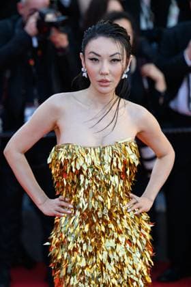 Cannes Marcello Mio Red Carpet NG Jessica Wang attending the ?Marcello Mio? Screening and Red Carpet at Palais Des Festivals in Cannes, France on May 21 2024 as part of the 77th Cannes Film Festival. Photo by Nicolas Genin ABACAPRESS.COM Cannes France  Copyright: xGeninxNicolas ABACAx