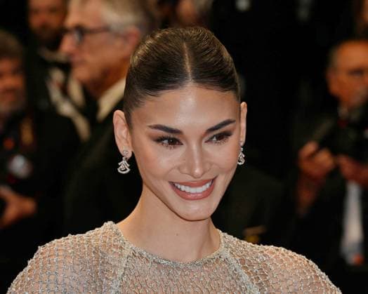 Cannes, France: Cannes, 77th Cannes Film Festival 2024, red carpet film Parthenope In the photo: Pia Wurtzbach Cannes France  - ZUMAp169 20240521_zea_p169_2220 Copyright: xManuelexMangiarottix