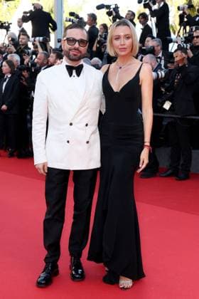 J MontÃ e des marches du film Â Marcello Mio Â lors du 77eme Festival International du Film de Cannes Maxim Sapozhnikov, Nataly Osmann MontÃ e des marches du film Â Marcello Mio Â lors du 77eme Festival International du Film de Cannes, au Palais des Festivals Ã Cannes On may 21th 2024 Jacovides Moreau Bestimage Red carpet of the movie Â Marcello Mio Â during the 77th Cannes International Film Festival at the Palais des Festivals in Cannes, France On may 21th 2024 Cannes France  Copyright: xJACOVIDES-MOREAUx xBESTIMAGExJACOVIDES-MOREAUx xBESTIMAGEx