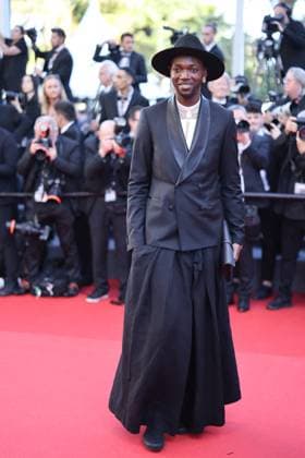 Cannes Marcello Mio Screening DB Baloji attends the Marcello Mio Red Carpet at the 77th annual Cannes Film Festival at Palais des Festivals on May 21, 2024 in Cannes, France. Photo by David Boyer ABACAPRESS.COM Cannes France  Copyright: xBoyerxDavid ABACAx