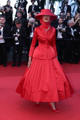 Cannes Marcello Mio Screening DB Rawdah Mohamed attends the Marcello Mio Red Carpet at the 77th annual Cannes Film Festival at Palais des Festivals on May 21, 2024 in Cannes, France. Photo by David Boyer ABACAPRESS.COM Cannes France  Copyright: xBoyerxDavid ABACAx