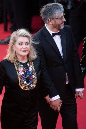 Cannes Marcello Mio Premiere Catherine Deneuve attending the Marcello Mio Premiere as part of the 77th Cannes International Film Festival in Cannes, France on May 20, 2024. Photo by Aurore Marechal ABACAPRESS.COM Cannes France  Copyright: xMarechalxAurore ABACAx