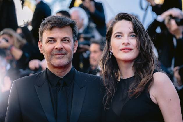 77eme Festival International du Film de Cannes Montee des marches du film Marcelo Mio 77th International Cannes Film Festival Red carpet of Marcello Mio movie 305316 2024 05 21 Alpes Maritimes Cannes France Marder, Rebecca Ozon, Francois  Copyright: xTerencexBaelenx STAR_305316_107