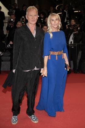 Annual Cannes Film Festival - Parthenope Red Carpet - Cannes DN Sting and Trudie Styler attends the Parthenope Carpet at the 77th annual Cannes Film Festival at Palais des Festivals on May 21, 2024 in Cannes, France. Photo by David Niviere ABACAPRESS.COM CANNES France  Copyright: xNivierexDavid ABACAPRESS.COMx