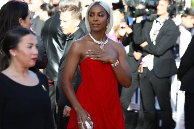 May 21, 2024, Cannes, Cote D azur, France: KELLY ROWLAND walks the red carpet ahead of Marcello Mio Premiere screening at the 77th Annual Cannes Film Festival at Palais des Festivals in Cannes, Franceo Cannes France - ZUMAc179 20240521_zep_c179_142 Copyright: xMickaelxChavetx