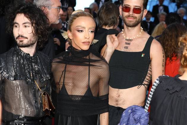 May 21, 2024, Cannes, Cote D azur, France: French singer-songwriter and YouTuber BILAL HASSANI walks the red carpet ahead of Marcello Mio Premiere screening at the 77th Annual Cannes Film Festival at Palais des Festivals in Cannes, France Cannes France - ZUMAc179 20240521_zep_c179_186 Copyright: xMickaelxChavetx