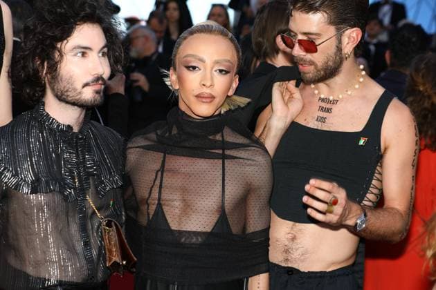 May 21, 2024, Cannes, Cote D azur, France: French singer-songwriter and YouTuber BILAL HASSANI walks the red carpet ahead of Marcello Mio Premiere screening at the 77th Annual Cannes Film Festival at Palais des Festivals in Cannes, France Cannes France - ZUMAc179 20240521_zep_c179_193 Copyright: xMickaelxChavetx
