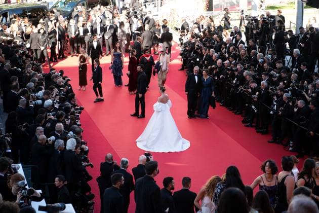 Cannes Marcello Mio Premiere General atmosphere during the Marcello Mio Premiere as part of the 77th Cannes International Film Festival in Cannes, France on May 20, 2024. Photo by Aurore Marechal ABACAPRESS.COM Cannes France  Copyright: xMarechalxAurore ABACAx