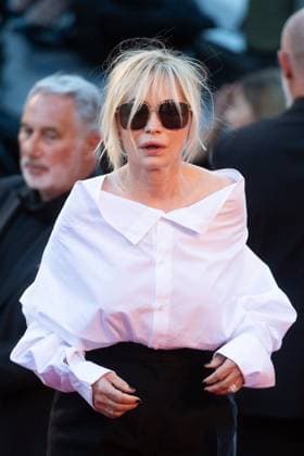 Cannes Marcello Mio Premiere Emmanuelle Beart attending the Marcello Mio Premiere as part of the 77th Cannes International Film Festival in Cannes, France on May 20, 2024. Photo by Aurore Marechal ABACAPRESS.COM Cannes France  Copyright: xMarechalxAurore ABACAx