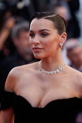 Festival de Cannes Premiere Marcello Mio Kleofina Pnishi at the premiere of Marcello Mio during the 77th International Film Festival at the Palais de Festival in Cannes on 21 05 2024 Copyright: xEventpressxKochanx