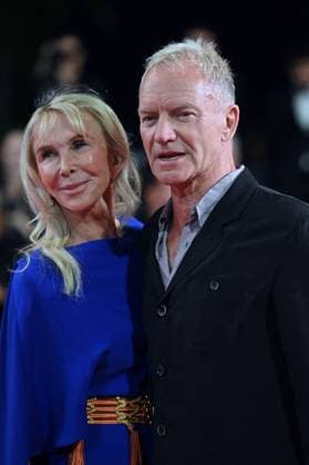 Cannes - Parthenope Screening Sting and Trudie Styler attend the Parthenope Red Carpet at the 77th annual Cannes Film Festival at Palais des Festivals on May 21, 2024 in Cannes, France. Photo by Franck Castel ABACAPRESS.COM Cannes France  Copyright: xCastelxFranck ABACAx