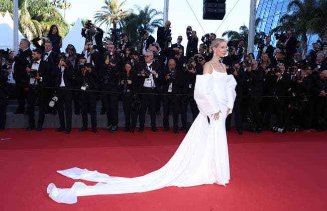May 21, 2024, Cannes, France: Lenni Leoni attends the Marcello Mio Red Carpet at the 77th annual Cannes Film Festival at Palais des Festivals on May 21, 2024 in Cannes, France. Cannes France - ZUMAs181 20240521_zea_s181_048 Copyright: xDGPx