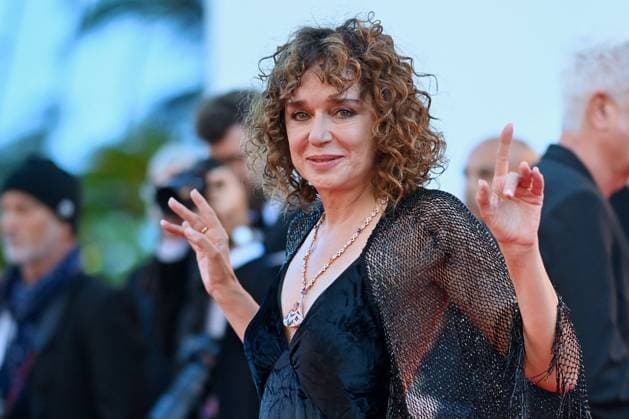 Cannes - Marcello Mio Screening Valeria Golino attend the Marcello Mio Red Carpet at the 77th annual Cannes Film Festival at Palais des Festivals on May 21, 2024 in Cannes, France. Photo by Franck Castel ABACAPRESS.COM Cannes France  Copyright: xCastelxFranck ABACAx