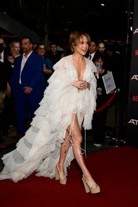 American actress and singer Jennifer Lopez Attends the red carpet of Atlas fan event at Toreo Parque Central. on May 21, 2024 in Mexico City, Mexico. Mexico City Mexico - ZUMAe321 20240521_zia_e321_012 Copyright: xCarlosxTischlerx