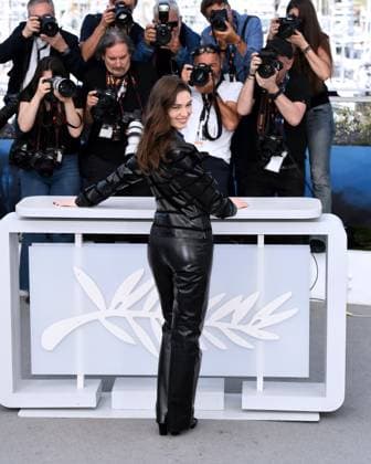 Cannes, France: Cannes, 77th Cannes Film Festival 2024 Photocall film Maria In the photo: Anamaria Vartolomei Cannes France  - ZUMAp169 20240522_zea_p169_060 Copyright: xAlbertoxTerenghix