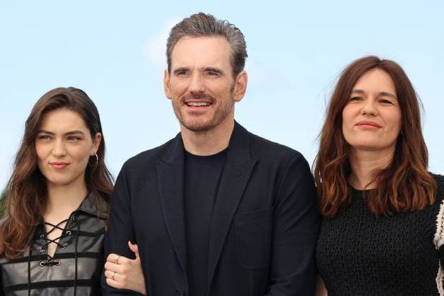 Cannes - Maria Photocall Jessica Palud, Matt Dillon and Anamaria Vartolomeiattend the Maria (Being Maria) Photocall at the 77th annual Cannes Film Festival at Palais des Festivals on May 22, 2024 in Cannes, France. Photo by Shootpix ABACAPRESS.COM Cannes France  Copyright: xShootpix ABACAx
