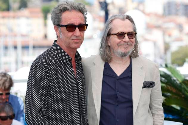 Paolo Sorrentino and Gary Oldman at the photocall for the feature film Parthenope at the Festival de Cannes 2024 77 Cannes International Film Festival at the Palais des Festivals Cannes, 22 05 2024 Foto:xD.xBedrosianx xFuturexImagex parthenope_4543