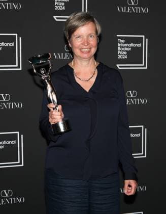 International Booker Prize 2024 London, UK. Jenny Erpenbeck wins the International Booker Prize 2024 for her book Kairos. Tate Modern. 21st May 2024. LMK11-S220524-001 Steve Bealing Landmark Media WWW.LMKMEDIA.COM 