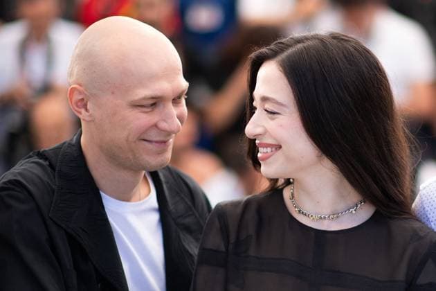 Cannes Anora Photocall Jurij Borisov and Mikey Madison attending the Anora Photocall as part of the 77th Cannes International Film Festival in Cannes, France on May 22, 2024. Photo by Aurore Marechal ABACAPRESS.COM Cannes France  Copyright: xMarechalxAurore ABACAx
