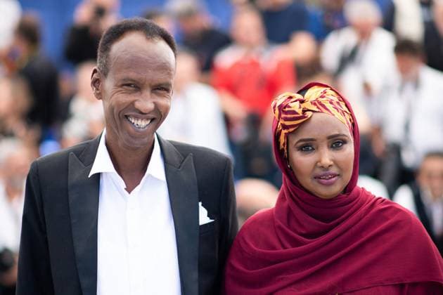 Cannes The Village Next to Paradise Photocall Ahmed Ali Farah and Anab Ahmed Ibrahim attending the The Village Next to Paradise Photocall as part of the 77th Cannes International Film Festival in Cannes, France on May 22, 2024. Photo by Aurore Marechal ABACAPRESS.COM Cannes France  Copyright: xMarechalxAurore ABACAx