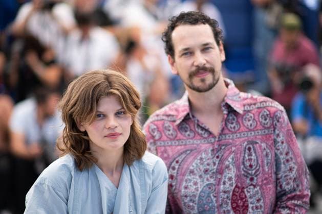 Cannes Maria Photocall Celeste Brunnquell and Jonathan Couzinie attending the Maria Photocall as part of the 77th Cannes International Film Festival in Cannes, France on May 22, 2024. Photo by Aurore Marechal ABACAPRESS.COM Cannes France  Copyright: xMarechalxAurore ABACAx