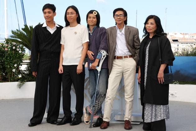 Cannes - Viet And Nam Photocall Dao Duy Bao Dinh, Pháº¡m Thanh Hai, Le Viet Tung and Nguyen Thi Nga attend the Viet And Nam Photocall at the 77th annual Cannes Film Festival at Palais des Festivals on May 22, 2024 in Cannes, France. Photo by Shootpix ABACAPRESS.COM Cannes France  Copyright: xShootpix ABACAx