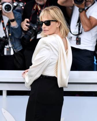 77th Cannes Film Festival 2024, Photocall film Parthenope Cannes, 77th Cannes Film Festival 2024 Photocall film Parthenope In the photo: Isabella Ferrari Cannes France  Copyright: xIPA ABACAx