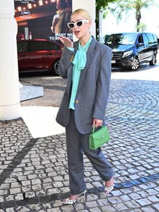 Cannes, France: Cannes, 77th Cannes Film Festival 2024, day 9 - arrivals at the Martinez hotel In the photo: Maria bakalova Cannes France  - ZUMAp169 20240522_zea_p169_298 Copyright: xSimonexComix