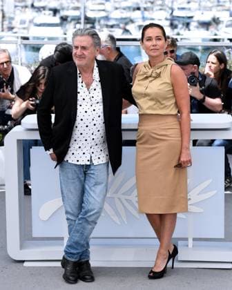 Cannes, 77th Cannes Film Festival 2024 Photocall film Le Fil In the photo: Daniel Auteuil, Sidse Babett Knudsen  Copyright: xAlbertoxTerenghix xipa-agency.nex xPoolxPhotoxEventsx03x IPA_Agency_IPA46398997
