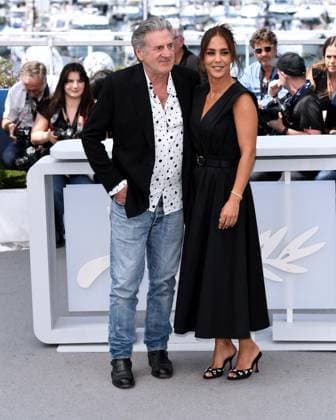 77th Cannes Film Festival 2024, Photocall film Le Fil Cannes, 77th Cannes Film Festival 2024 Photocall film Le Fil In the photo: Daniel Auteuil, Alice BelaÃ¯di Cannes France  Copyright: xIPA ABACAx