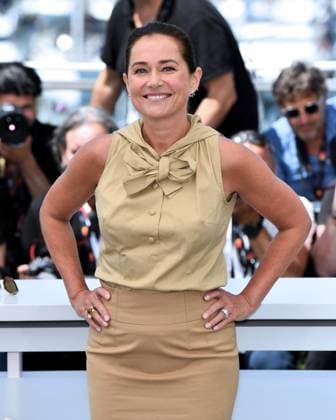 77th Cannes Film Festival 2024, Photocall film Le Fil Cannes, 77th Cannes Film Festival 2024 Photocall film Le Fil In the photo: Sidse Babett Knudsen Cannes France  Copyright: xIPA ABACAx