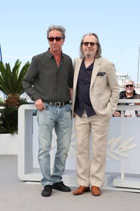 Cannes - Parthenope Photocall Paolo Sorrentino and Gary Oldman attend the Parthenope Photocall at the 77th annual Cannes Film Festival at Palais des Festivals on May 22, 2024 in Cannes, France Photo by Shootpix ABACAPRESS.COM Cannes France  Copyright: xShootpix ABACAx