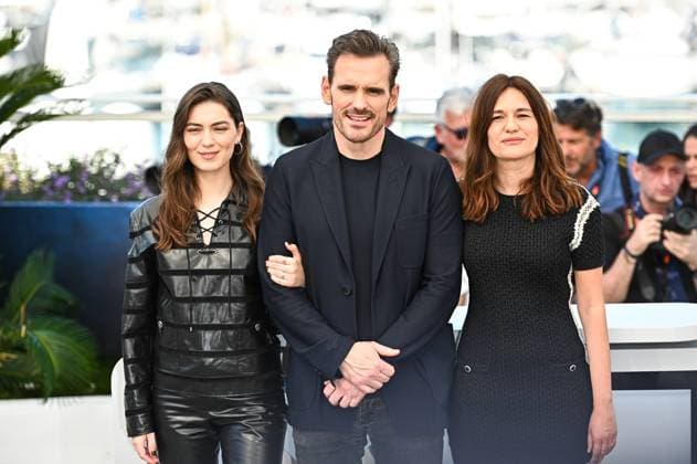 News - Maria (Being Maria) Photocall - The 77th Annual Cannes Film Festival Anamaria Vartolomei, Matt Dillon and Jessica Palud attend the Maria (Being Maria) Photocall at the 77th annual Cannes Film Festival at Palais des Festivals on May 22, 2024 in Cannes, France. Cannes Palais des Festival France Copyright: xStefanosxKyriazisx xLiveMediax LPN_1365298