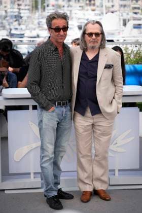 Photo IPP Daniele Cifala™ Cannes 22 05 2024 Parthenope Photocall The 77th Annual Cannes Film Festival in the photo Paolo Sorrentino and Gary Oldman Italy Photo Press World Copyright