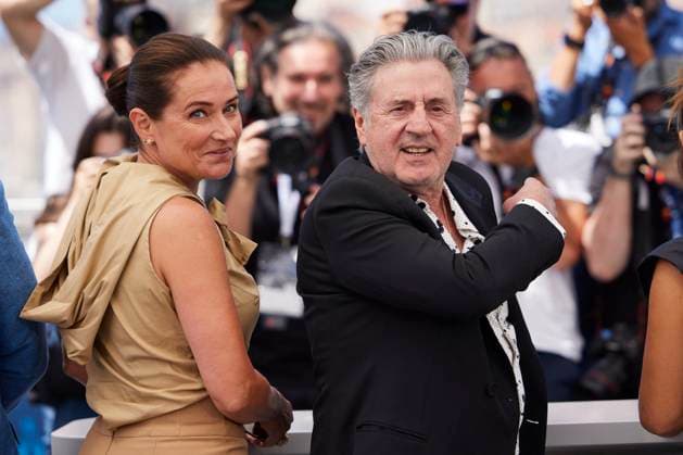 Photocall du film Le Fil lors du 77eme Festival International du Film de Cannes Sidse Babett Knudsen et Daniel Auteuil au photocall du film Le Fil lors du 77eme Festival International du Film de Cannes, au Palais des Festivals, Ã Cannes, France, le 22 mai 2024 Jacovides Moreau Bestimage Le Fil Photocall at the 77th annual Cannes Film Festival at Palais des Festivals on May 22, 2024 in Cannes, France Paris France  Copyright: xJACOVIDES-MOREAUx xBESTIMAGExJACOVIDES-MOREAUx xBESTIMAGEx