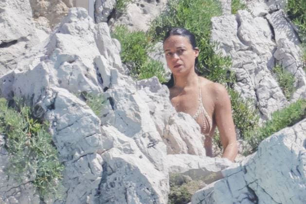 Michelle Rodriguez At Eden Roc - Antibes Michelle Rodriguez at the Eden Roc hotel in Antibes, France on May 22, 2024, during the 77th annual Cannes film festival. Photo by ABACAPRESS.COM Antibes France  Copyright: xABACAx