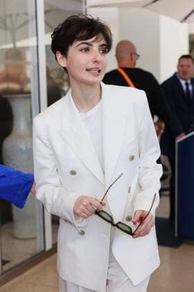 Cannes - Tecla Insolia At Hotel Martinez Tecla Insolia is spotted at Hotel Martinez during 77th Cannes Film Festival in Cannes, France on May 22, 2024.. Photo by Marco Piovanotto ABACAPRESS.COM Cannes France  Copyright: xPiovanottoxMarco ABACAx