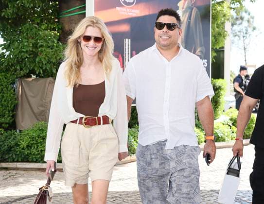Cannes - Ronaldo At The Martinez Ronaldo Nazario, Celina Locks are spotted at Martinez Hotel during 77th Cannes Film Festival in Cannes, France on May 22, 2024. Photo by Marco Piovanotto ABACAPRESS.COM Cannes France  Copyright: xPiovanottoxMarco ABACAx