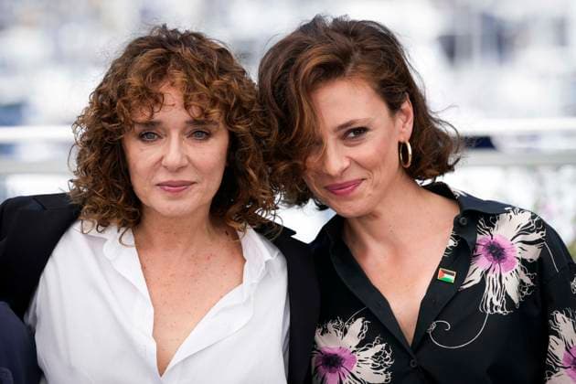 Photo IPP Daniele Cifala™ Cannes 22 05 2024 Rendez Vous With Valeria Golino Photocall The 77th Annual Cannes Film Festival in the photo Valeria Golino and Jasmine Trinca Italy Photo Press World Copyright