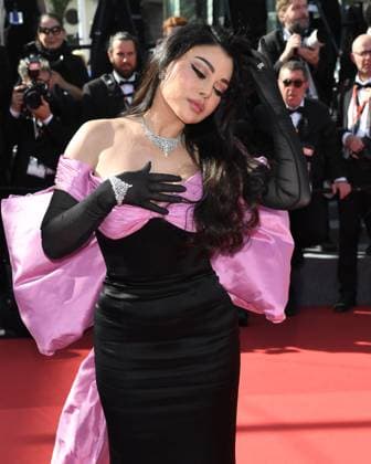Cannes, 77th Cannes Film Festival 2024, Red carpet film The Count of Monte Cristo In the photo: Haifa Wehbe  Copyright: xAlbertoxTerenghix xipa-agency.nex xPoolxPhotoxEventsx03x IPA_Agency_IPA46407786