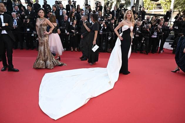 Cannes - Le Comte De Monte-Cristo Red Carpet Elsa Hosk attends the Le Comte De Monte-Cristo Red Carpet at the 77th annual Cannes Film Festival at Palais des Festivals on May 22, 2024 in Cannes, France. Photo by David Niviere ABACAPRESS.COM Cannes France  Copyright: xNivierexDavid ABACAPRESS.COMx